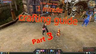 1 minute crafting guides - Part 3: Tips to advance and make money