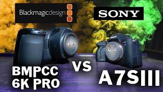 BMPCC 6k PRO vs SONY a7SIII COMPARISON