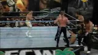 FCW 31/12/09  Heath Slater y Dude Busters vs Alberto Banderas Brett Dibiase Bo y Duke Rotundo 1/2