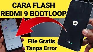 Cara Flash Redmi 9 Bootloop via SP Flash Tool Tanpa Error File Gratis