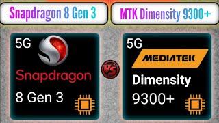 Snapdragon 8 Gen 3 vs Dimensity 9300 Plus