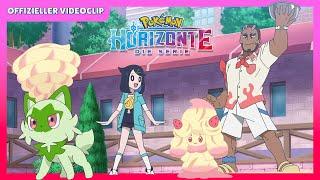 Pokémon-Kampf oder Kuchen-Kampf? | Pokémon Horizonte: Die Serie | Offizieller Videoclip