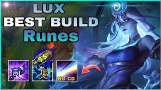 LUX Gameplay #1  -Carry +  Best Build/Runes Season 12  l Some tips l League of Legends l