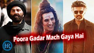 Poora Gadar Mach Gaya Hai, Gadar 2 vs OMG 2 vs Jailer ||  @top5hindireview