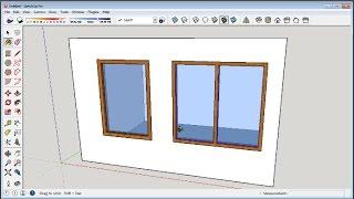 Sketchup How To Make Windows