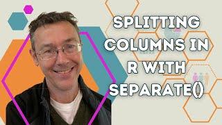Splitting columns in R with the separate() command