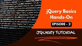 Getting Started with jQuery | Introduction to jQuery | jQuery Tutorial for Beginners #jquerytutorial