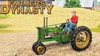 FARMER’S DYNASTY FIRST GAMEPLAY! (FISHING, FARMING, CONSTRUCTION & MORE)