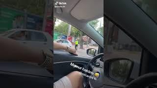 Trafik Polisinin Güldüren Çıkışı