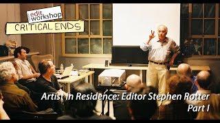 Editor Stephen Rotter Discusses the Role of the Assistant Editor and the Importance of Pace.=