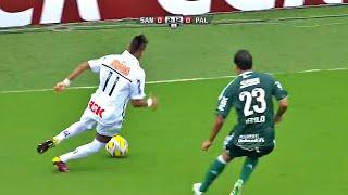 NEYMAR ENFRENTANDO O PALMEIRAS NA VILA BELMIRO EM 2011