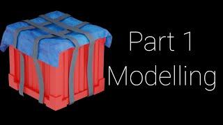 Pubg Drop Crate In Blender 2.91-Part 1-Modelling