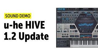 u-he HIVE 1.2 Update Sound Demo (no talking)