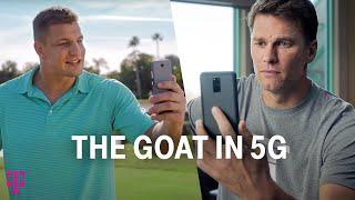 Tom Brady & Rob Gronkowski | Big Game Ad | #TheGOATin5G | T-Mobile