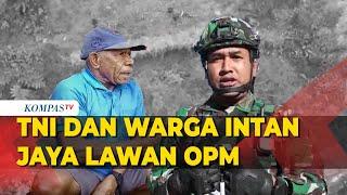 Warga Intan Jaya Bersatu dengan TNI Angkat Senjata Lawan OPM