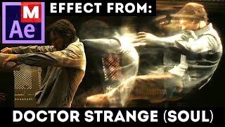 Soul Effect from Doctor Strange movie Astral Projection: After Effects Tutorial