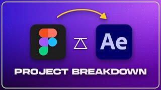 From Figma Design to After Effects Animation /// Project Workflow Breakdown