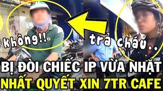 Nhặt IPhone tạm thời BỎ TÚI - Chú Grab XIN 7 TRIỆU tiền cafe mới ĐỒNG Ý TRẢ | Tin Việt 2 Phút