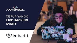 Intigriti's Live Hacking Event with The Paranoids (Yahoo) #1337UP0822