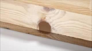 Knot-TEC - Innovative Hotmelt Wood Repair System