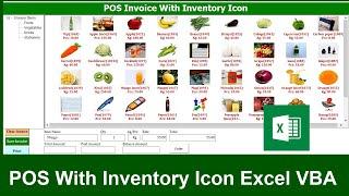 Pos Invoice With Inventory Icon Excel VBA
