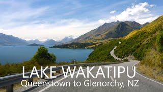 Queenstown to Glenorchy | New Zealand Scenic Drive 4K