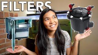 Best FILTER for Turtle Tanks - Canister VS Power Filter?!