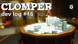 How much FPS from merging together materials? | Indie dev log | Clomper #16