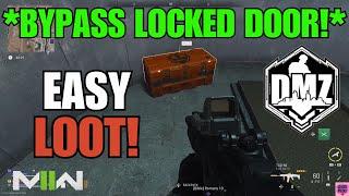 (NEW) DMZ - BYPASS LOCKED DOOR GLITCH! (DO THIS ASAP!) *EASY LOOT & FAST RE-GEAR!!* MW2 GLITCHES