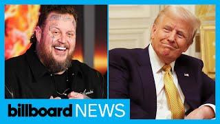 Jelly Roll’s Statement After Meeting Donald Trump | Billboard News