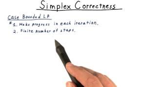 Simplex Correctness - Georgia Tech - Computability, Complexity, Theory: Algorithms