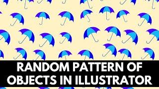 Illustrator CC - Random Pattern of Shapes - Easy seamless repeating pattern