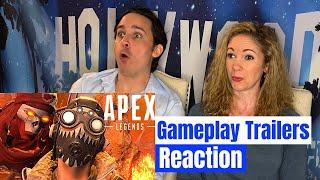 Apex Legends All Gameplay Trailers Reaction