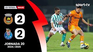 Resumo: Rio Ave 2-2 FC Porto - Liga Portugal Betclic | sport tv