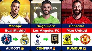 New CONFIRMED and RUMOUR WINTER Transfers News 2024!  FT.  Benzema Man UTD, Mbappe Real Madrid..