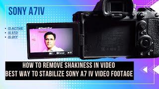 Sony A7 IV Ultimate Stabilization Test! IBIS Off vs Standard vs Active + Catalyst Browse in Post 