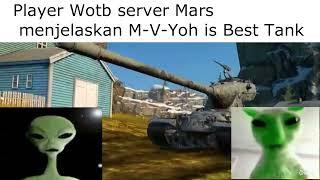 Player WoTBlitz Server Mars Ketika ... (Alien Talking, Zip Zip Zip Meme)