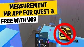 Meta's LAYOUT Measurement Quest 3 App in Mixed Reality for DIY & Home Decor