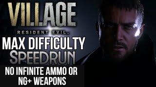 Resident Evil 8 Village || MAX DIFFICULTY || Speedrun (2:03:18)