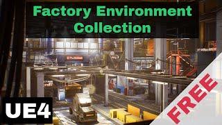 Free Factory Environment Collection in unreal engine