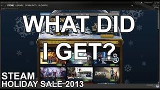 Steam Holiday Sale 2013 - Jerry Neutron's Sweet Pickups!!