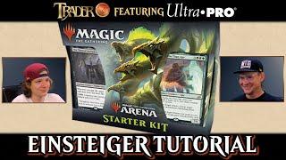 Magic the Gathering spielen lernen | Anfänger Tutorial Duell deutsch | Arena Einsteigerpaket Decks