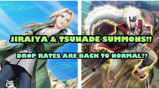 Jiraiya & Tsunade SUMMONS!! Are Drop Rates Back To Normal?? (Nxb Ninja Voltage)