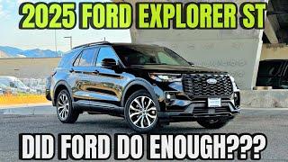 2025 Ford Explorer ST Line: Did They Do Enough To Compete???