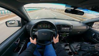 2008 Kia Sorento I 2.5 CRDi 170 Hp 4x4 POV Test Drive | Drive Wave