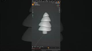 1 Minute Low Poly Trees! #Blender #Shorts #3DTutorial