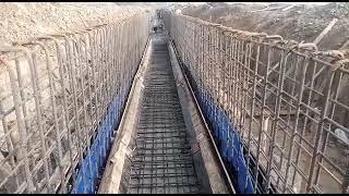 Road Drain Raft/PCC/BBS/Shuttering/Curing in Full Detail at Site || By learning Civil Engineering //