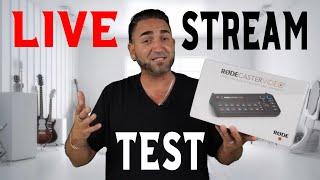 RodeCaster Video LIVE Stream Test 1080p 30fps