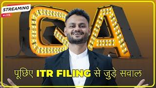 पूछिए  ITR Filing से जुड़े सवाल | Live QnA Session Part 4