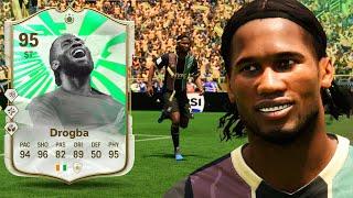 95 FC Pro Champions Icon Drogba.. BRACE YOURSELVES!!  FC 24 Player Review